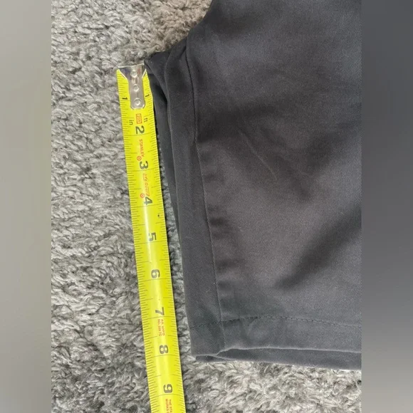 Aeropostale Black Shorts skinny cotton stretch women’s size 10 Long - Picture 11 of 13